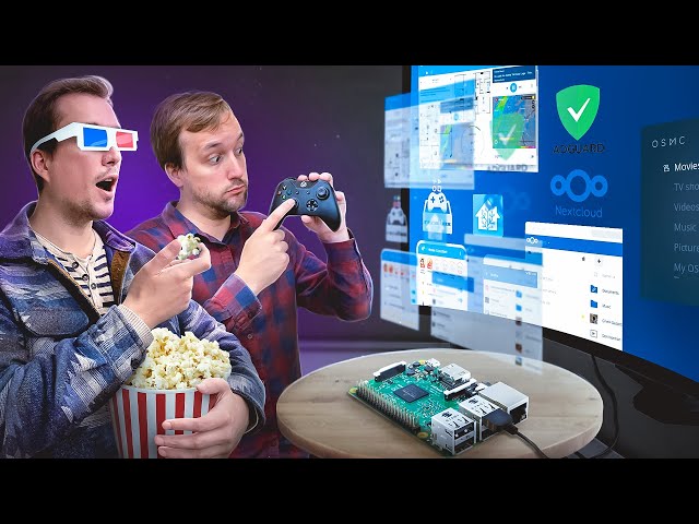 5 BEST Raspberry Pi Projects!! BRILLIANT!! Home Assistant, OSMC, RecalBox, AdGuard, NextCloud