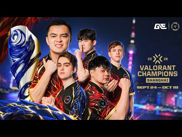 Global Esports VCT Champions Shanghai ft. YOU