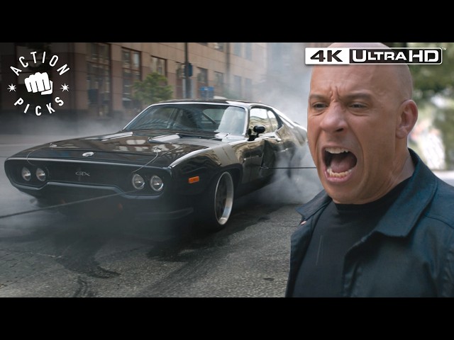 The Family Go Up Against Dom | The Fate of the Furious