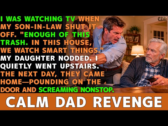 I Was Watching My TV Show When My Son-In-Law Shut Off The TV. “Enough Of This Trash.” The Next Day…
