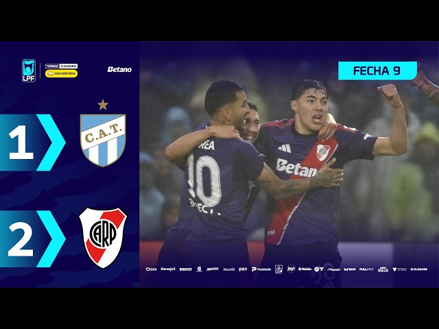 ATLÉTICO TUCUMÁN 1 - 2 RIVER | Resumen del partido | #TorneoMercadoLibre Clausura 2026 🏆