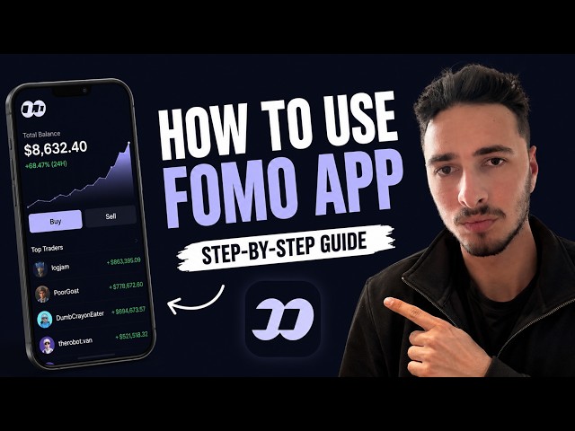 How to Copy Crypto Millionaires with the FOMO App (Complete Beginner Guide)