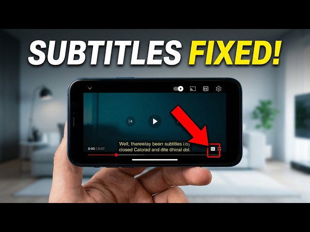How To Fix YouTube Subtitles Not Appearing | Step By Step
