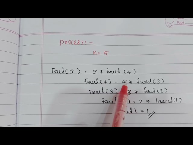 STACK Application Recursion (Factorial)