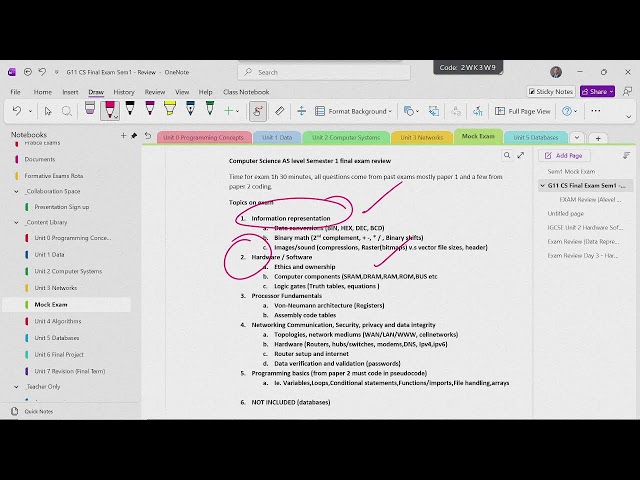 Exam Review Day 3 (Hardware, Software) -  AS Level Computer Science (9618)