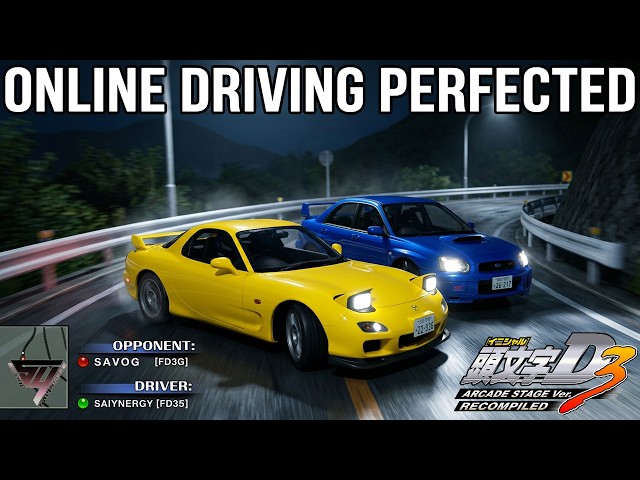 Don't Miss Out: Initial D Arcade Stage 3 Unity3D Recomp Online Multiplayer is Here!