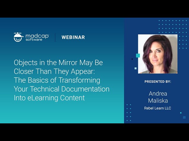 The Basics of Transforming Your Technical Documentation Into eLearning Content