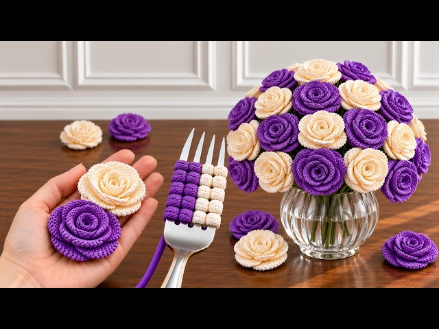 You Won’t Believe How Beautiful These Crochet Roses Are! 🌹 Easy Crochet Step by Step