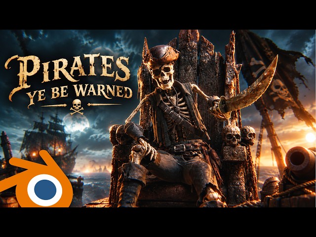 How I Made This Cinematic Pirate Scene In Blender