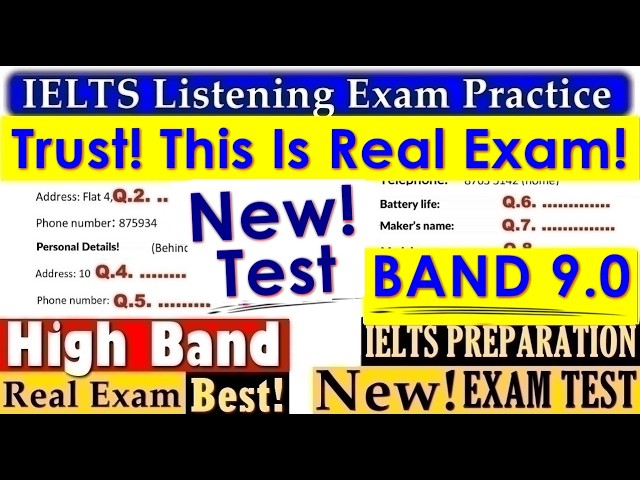 IELTS LISTENING PRACTICE TEST 2026 WITH ANSWERS | 17.07.2026