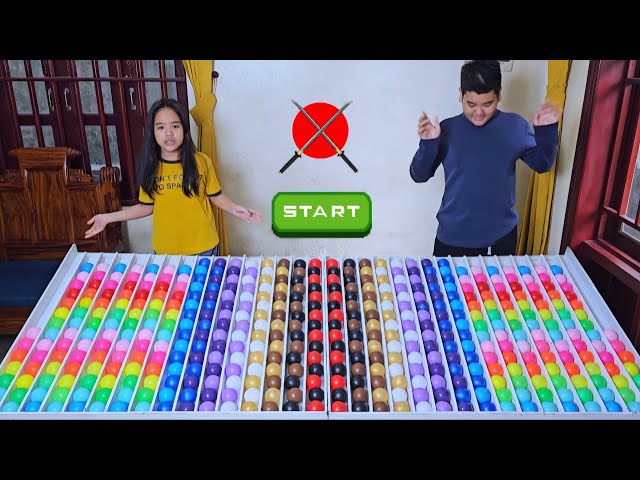 🔥 Color Ball Sorting Game | Relaxing ASMR Puzzle Showdown 💥 level 18