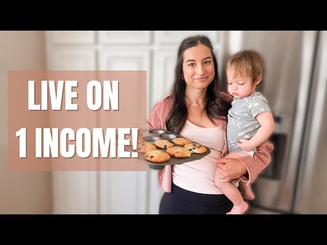 How you CAN afford to be a Stay-At-Home-Mom on one income