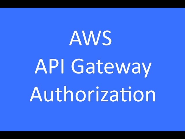 AWS API Gateway Authorization using Cognito & OAuth2 client credentials && API Authorizer 2020