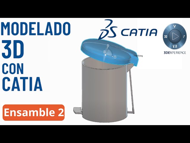 Complex Assembly Exercise in CATIA 3DEXPERIENCE | Exercise 2