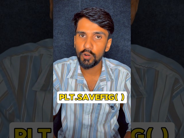 Don’t screenshot your graph. Use plt.savefig()🤫#coding #python #ai #matplotlib #ml #shorts #viral