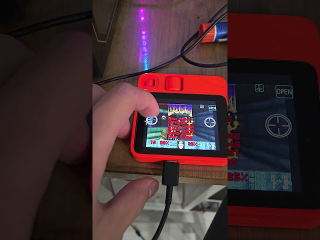 First Rabbit R1 running DOOM
