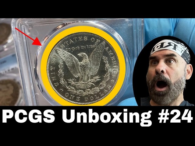 PCGS Unboxing #24 - Rare Morgan Silver Dollars | Interesting Grades!
