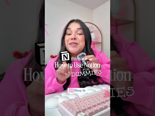 How to use Notion for Dummies 👩🏻‍💻✨ #sponsored #notion #apple #ipad