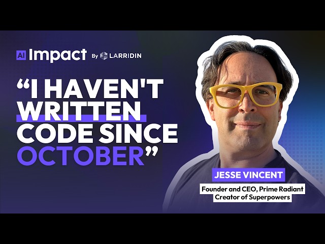 Superpowers: How Jesse Built the #1 AI Claude Code/  Codex Plugin — and Stopped Writing Code