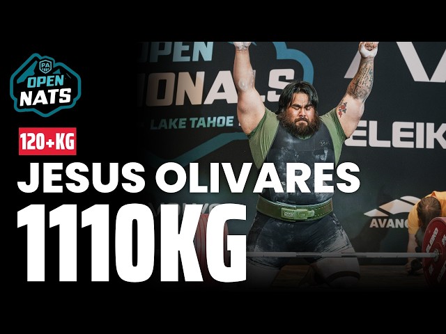 JESUS OLIVARES 1110KG | Powerlifting America Nats 2026