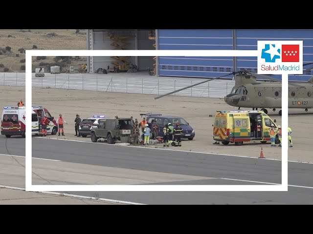 SUMMA 112 - Simulacro conjunto con las Fuerzas Aeromóviles del Ejército de Tierra (FAMET)