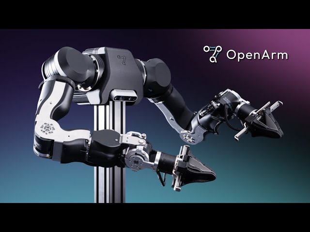 OpenArm 01 | Open-source humanoid arm for physical AI