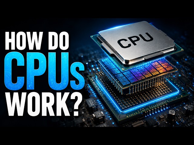 How Do CPUs Work? 💻 Inside a Processor in 3D
