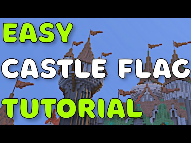 How to MAKE A FLAG in Minecraft | EASY Minecraft Tutorial