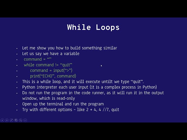 PRES12   WHILE LOOP