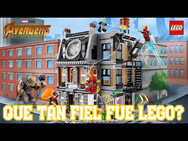 HOW ACCURATE WERE THE AVENGERS INFINITY WAR LEGO SETS??? / Lego Set Analysis / 2018