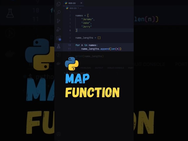 We need to talk about Python's `map` function #programming #python #javascript #webdevelopment #html