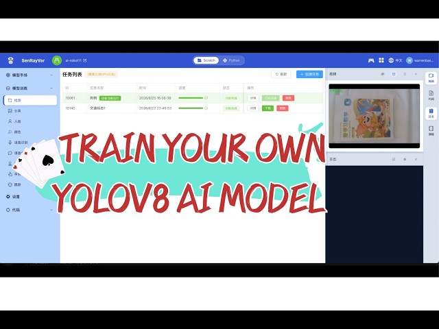 Train Your Own YOLOv8 AI Model in 3 Steps | Record, Label & Deploy