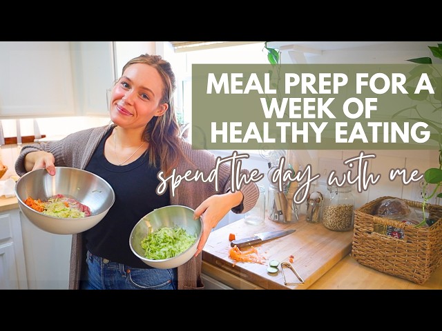 Meal Prep For a Week of Healthy Eating | Healthy Meal Ideas I’m Loving
