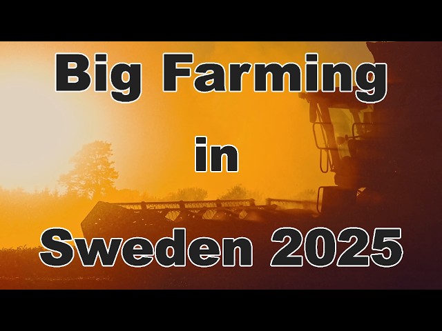 Big Farming in Sweden 2025