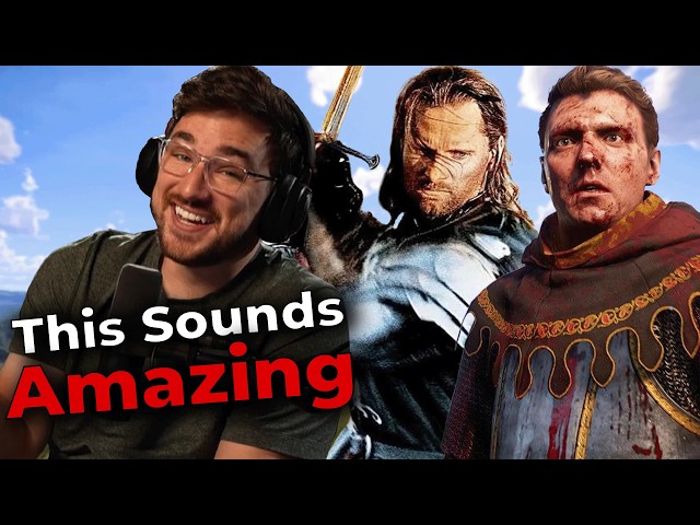 New Lord Of The Rings Game And KCD Game Coming From Warhorse - Luke Reacts