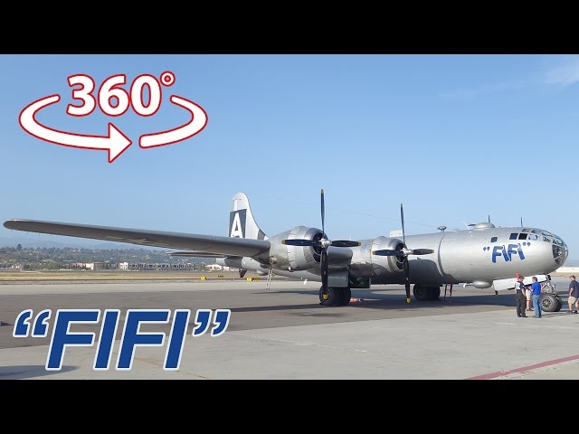 The B-29 Super Fortress, FiFi - 360 Walk Around at the CAF