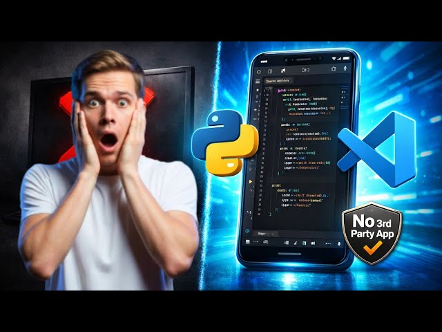 How to Setup an Official VS Code on Mobile & Run Python | Tutorial 2026