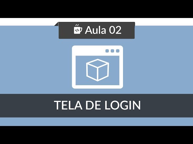 Java Graphical Interface in Netbeans - Class #02 - Creating a Login Screen (JFrame)