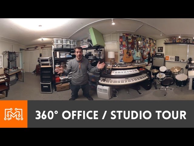 360˚ Office/Studio Tour | I Like To Make Stuff