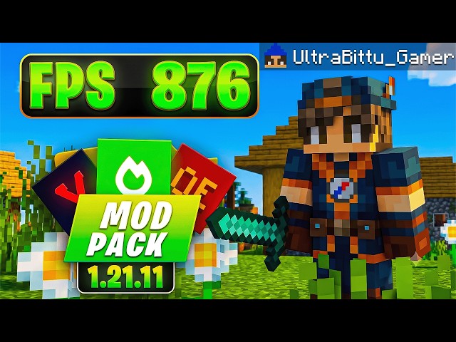 BOOST FPS in Mojo Launcher 1.21.1! Best FPS Boost Modpack for Low-End Device Minecraft