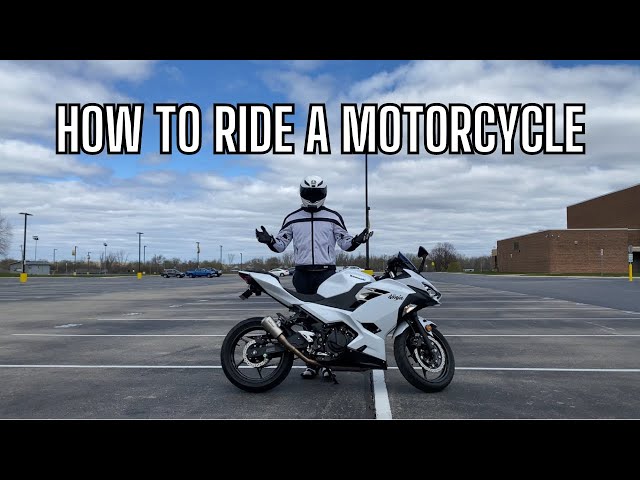 How To Ride A Motorcycle For Beginners: Ninja 400