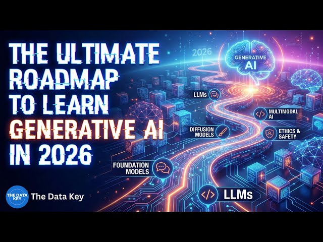 2026 The Ultimate Roadmap to Learn Generative AI | Learn GenAI | Generative AI from Basics | #genai