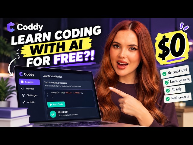 ¿Aprender a programar con IA GRATIS? ¡Probé Coddy!