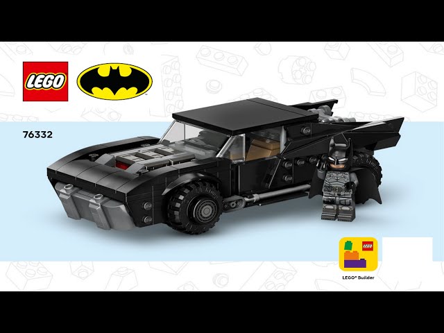 LEGO Instructions - DC Comics Super Heroes - 76332 - The Batman Batmobile - Legendary Batmobile Col…