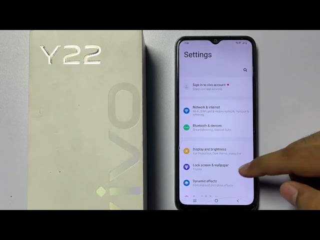 Vivo Y22 How to Change Pointer Speed