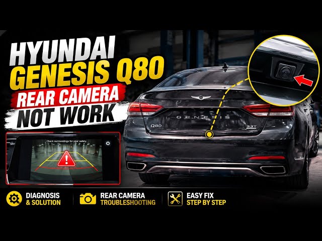 Hyundai Genesis Q80 Rear Camera Not Working || Solution 💯 