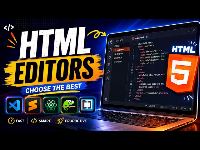 HTML Editors | lesson 1