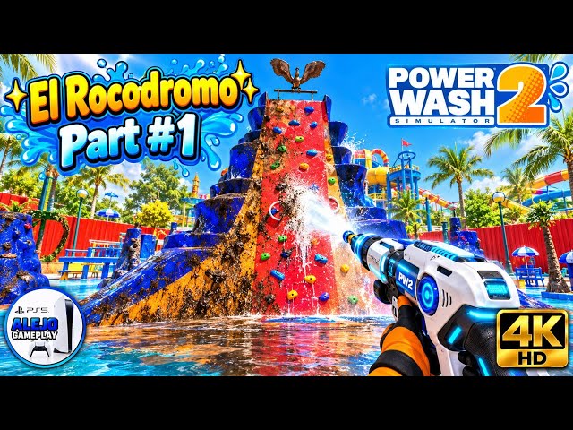 PowerWash Simulator 2 | Limpieza 🫧💦🫧 Profunda - El Rocodromo Part #1