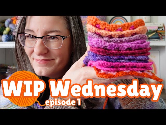 WIP Wednesday Episode 1 - Knitting meets Crochet | Make it Scrappy