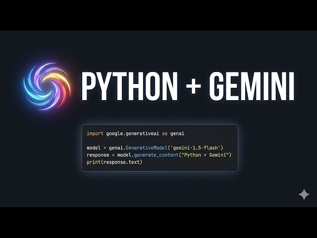 How I Made a Python Gemini API Wrapper in 3 Minutes (Google GenAI SDK Tutorial)